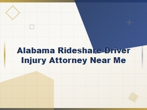 Alabama Rideshare Driver Injury Attorney
