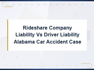 Rideshare vs Driver Liability in Alabama Accidents